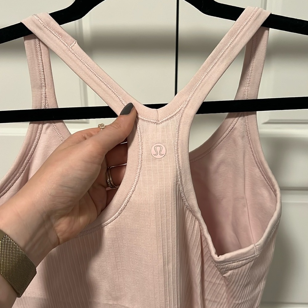 Pink Lululemon Tank